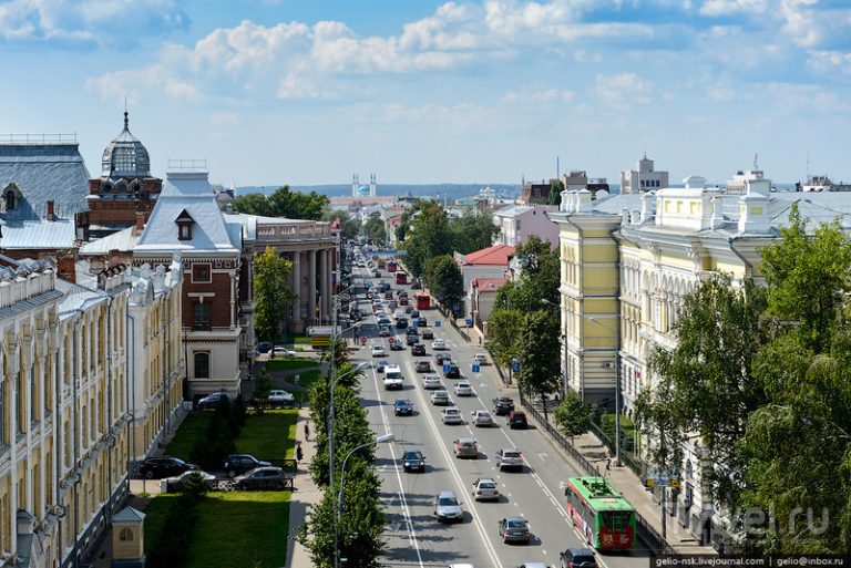 "Дворянская улица" Казани