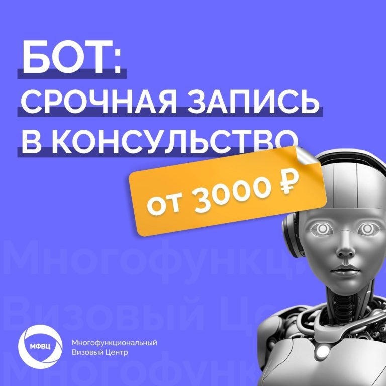 Бот: запись на подачу документов от 1 дня