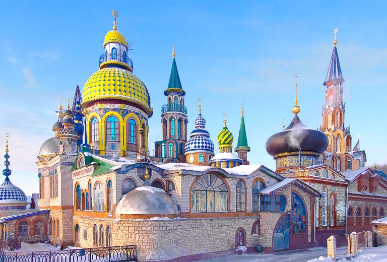 Храм Всех религий, Раифский монастырь и остров-град Свияжск.