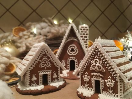 Мастер-класс по созданию пряничного домика!