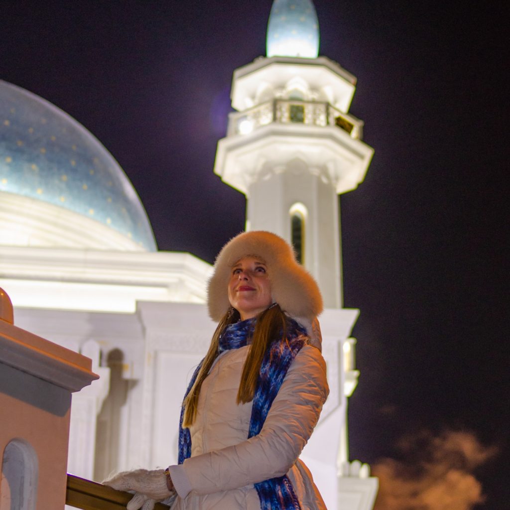 Огни ночной Казани
