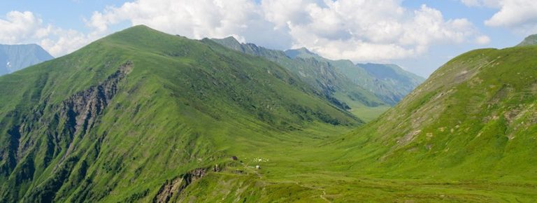 Бзерпинский карниз, альпийские луга